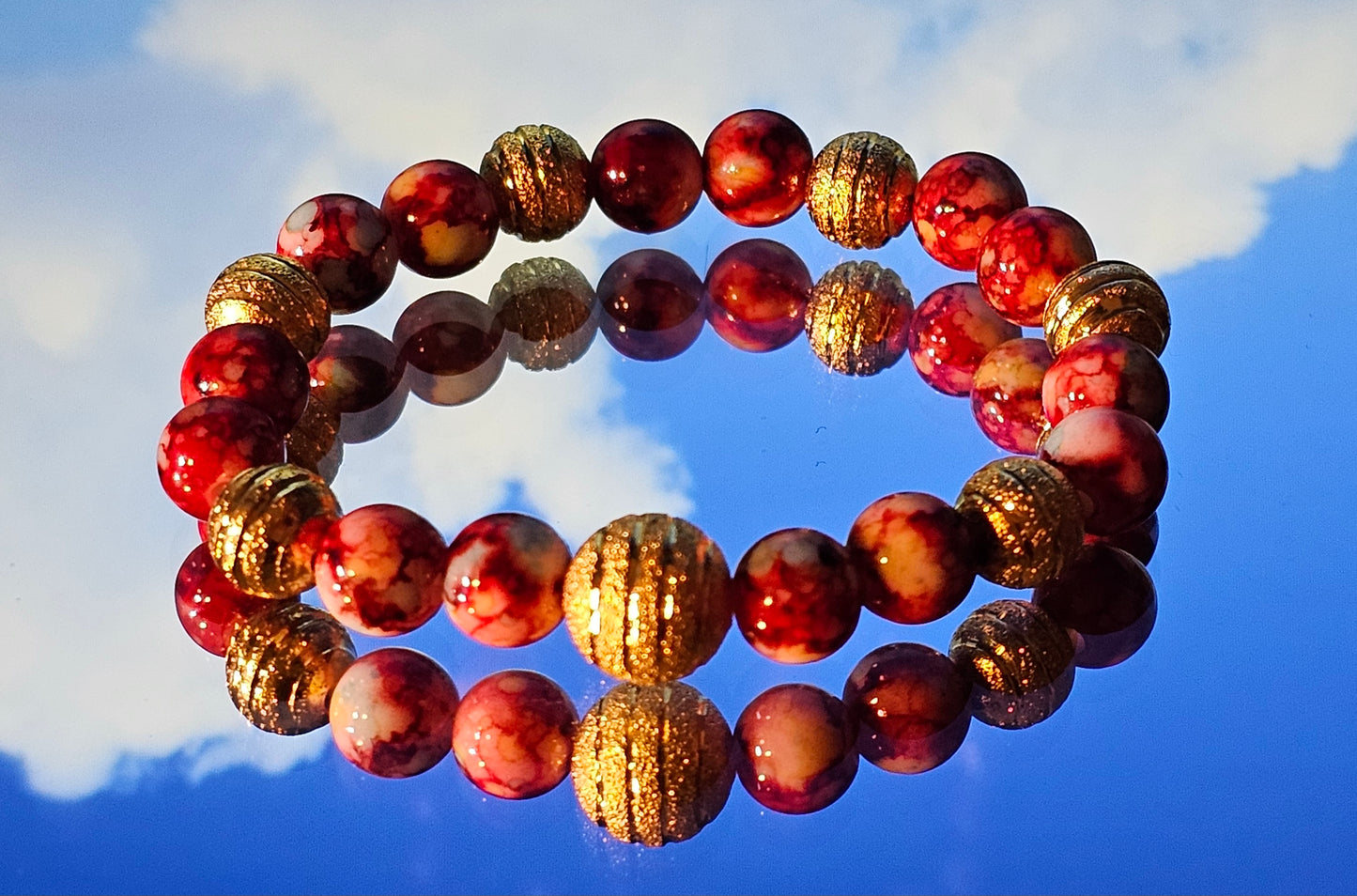 My Intention Bracelet Size 5.4 in.= 13.6 cm - Divinely Inspired Creations by JozArtT1111