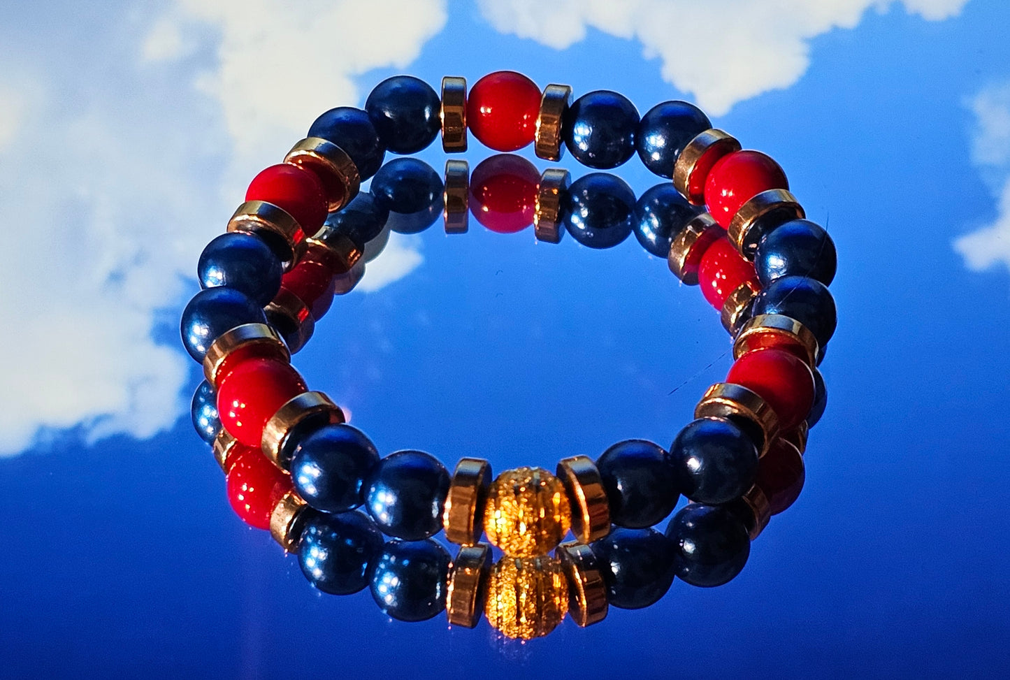 My Intention Bracelet Size 5.4 in.= 13.6 cm. - Divinely Inspired Creations by JozArtT1111