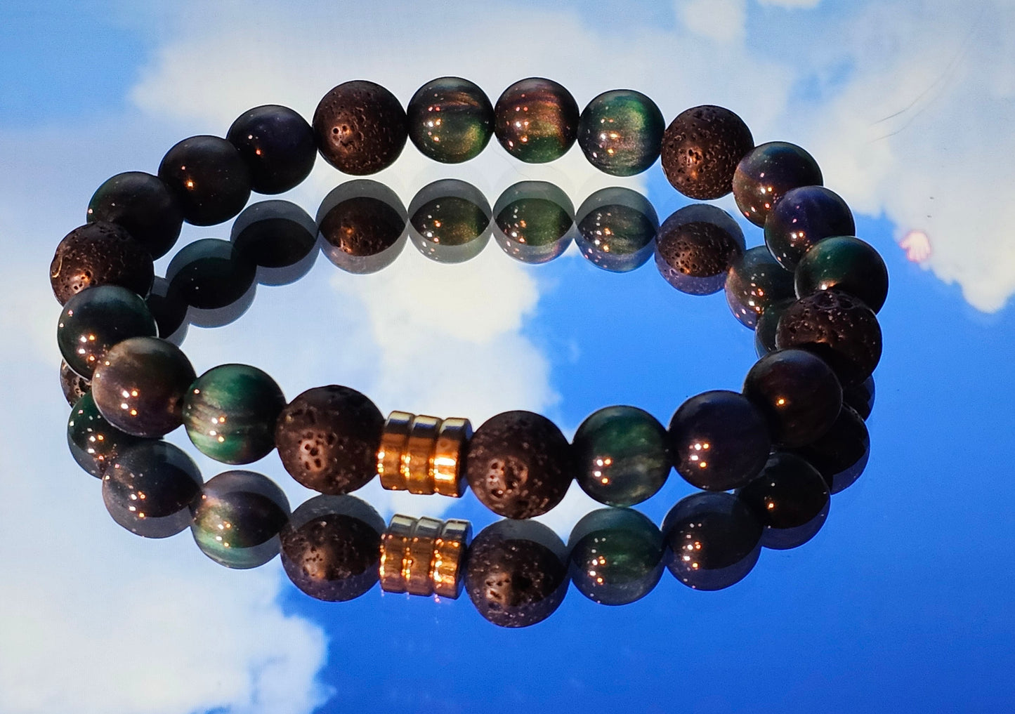 My Intention Bracelet 7.6 in.= 19.2 cm. - Divinely Inspired Creations by JozArtT1111