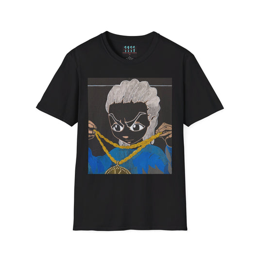 Riley (Boondocks) Classic Cartoon T's Art by JozArtT1111 Unisex Softstyle T-Shirt - Divinely Inspired Creations by JozArtT1111