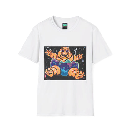 Not The Mommy painting by JozArtT1111 Unisex Softstyle T-Shirt - Divinely Inspired Creations by JozArtT1111