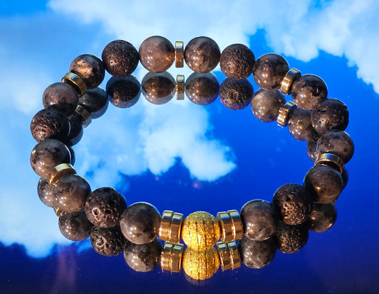 My Intention Bracelet 7.6 in.= 19.2 cm. - Divinely Inspired Creations by JozArtT1111