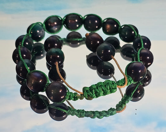 Macrame Beaded Bracelet - Divinely Inspired Creations by JozArtT1111