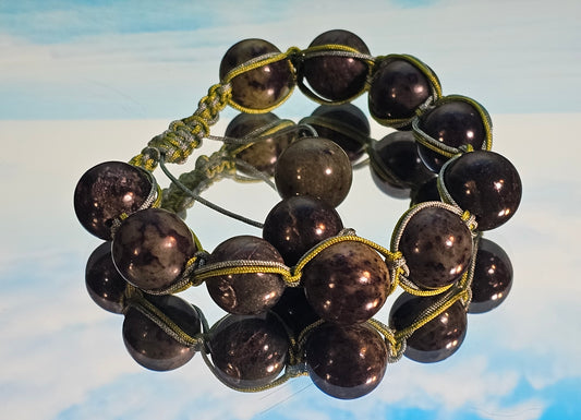 Macrame Beaded Bracelet - Divinely Inspired Creations by JozArtT1111