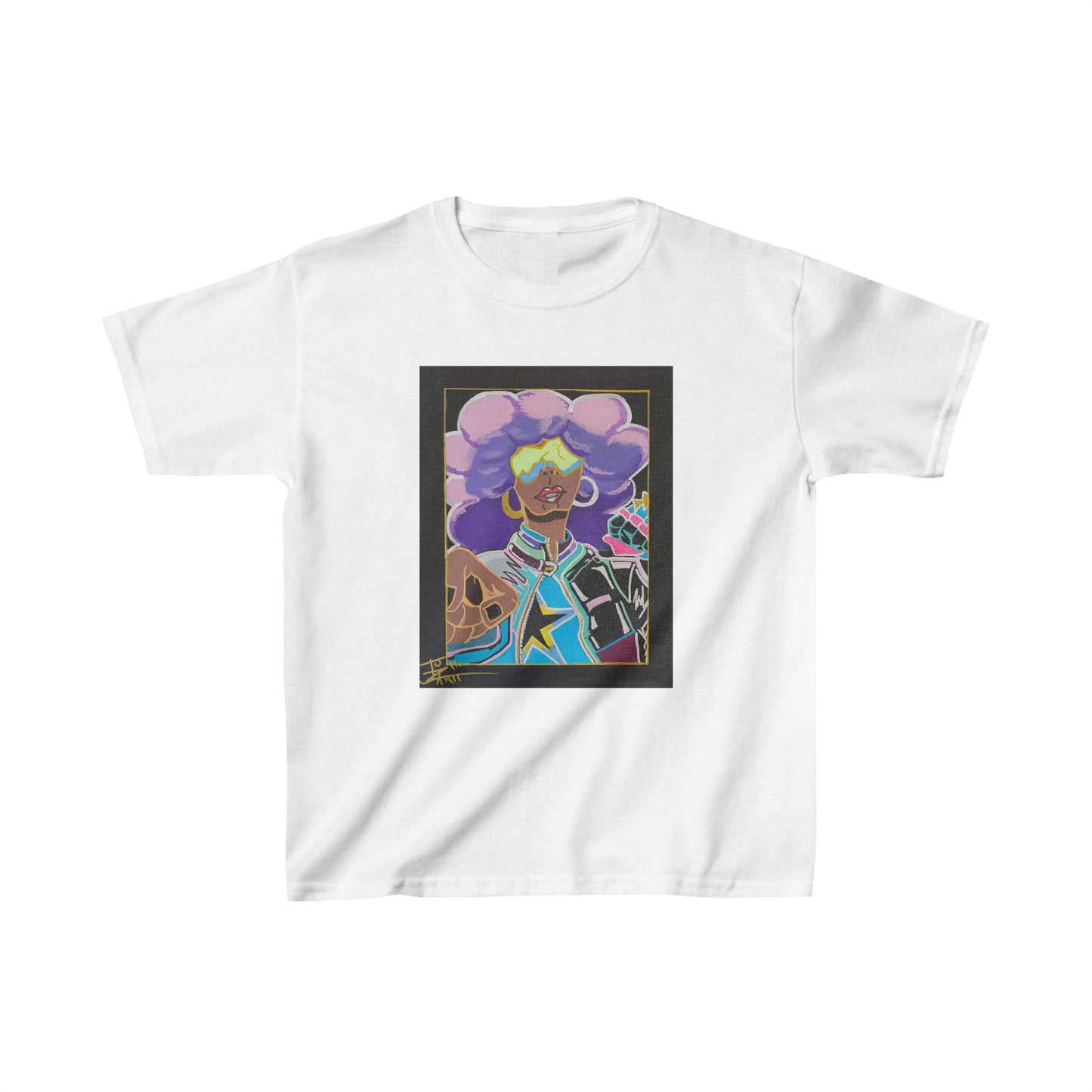 Kids Heavy Cotton™ Tee - Divinely Inspired Creations by JozArtT1111