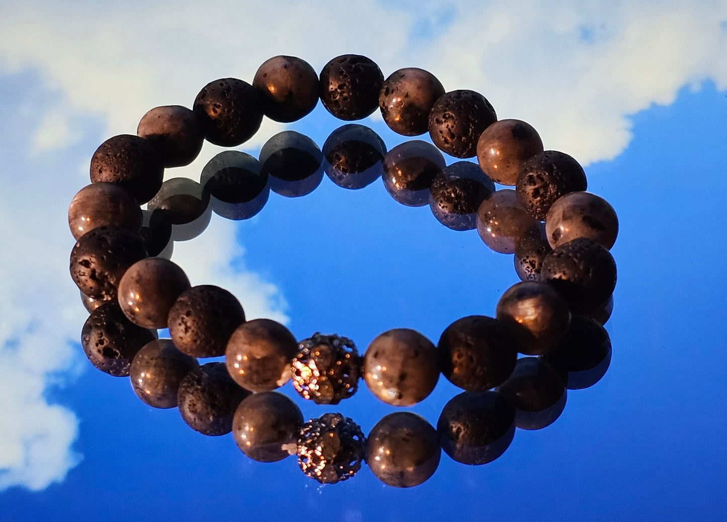 My Intention Bracelet 5.2 in.= 13.1 cm. - Divinely Inspired Creations by JozArtT1111